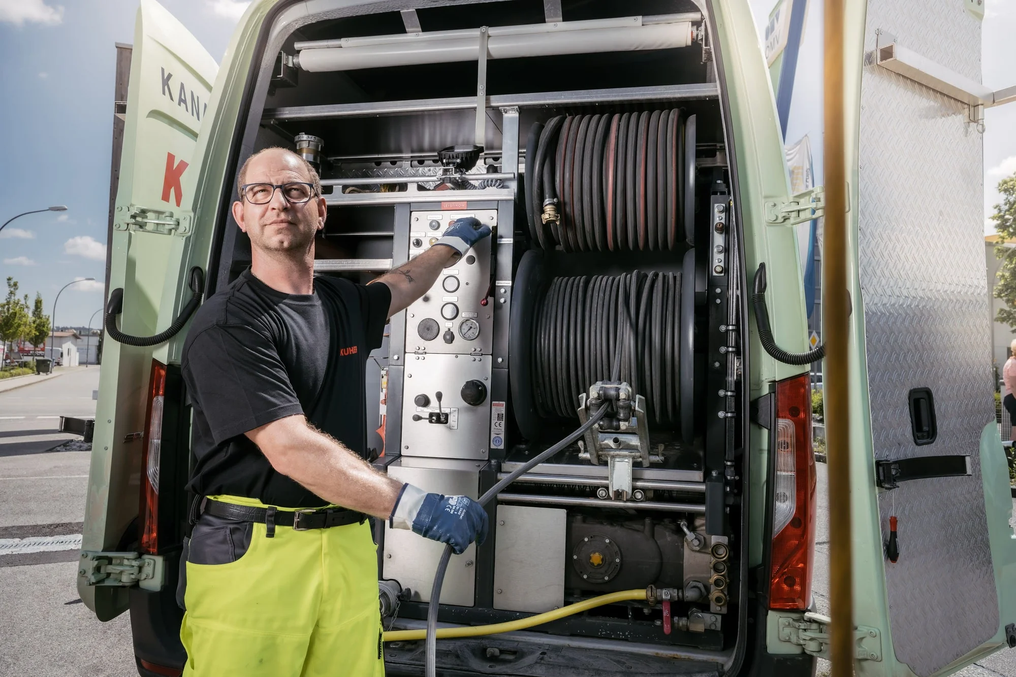 Kanalinspektion in Karlstadt mit Kameratechnik